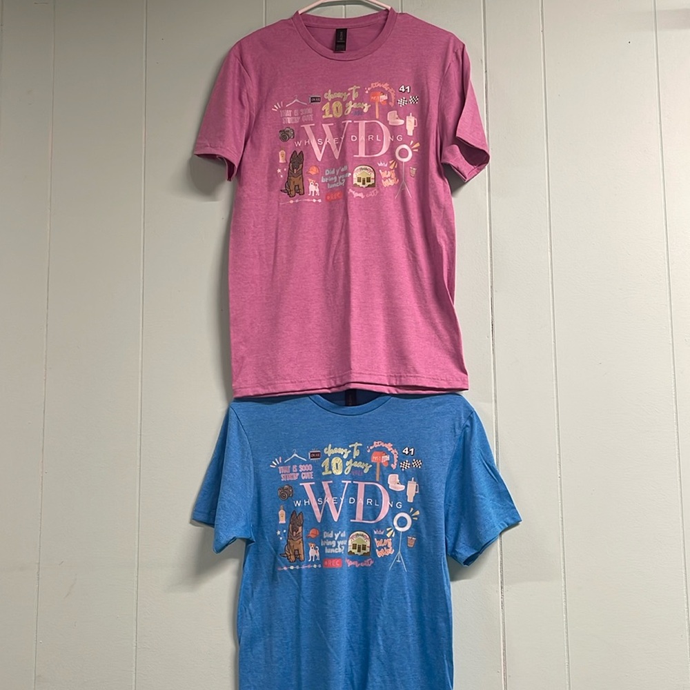 Two tee shirts